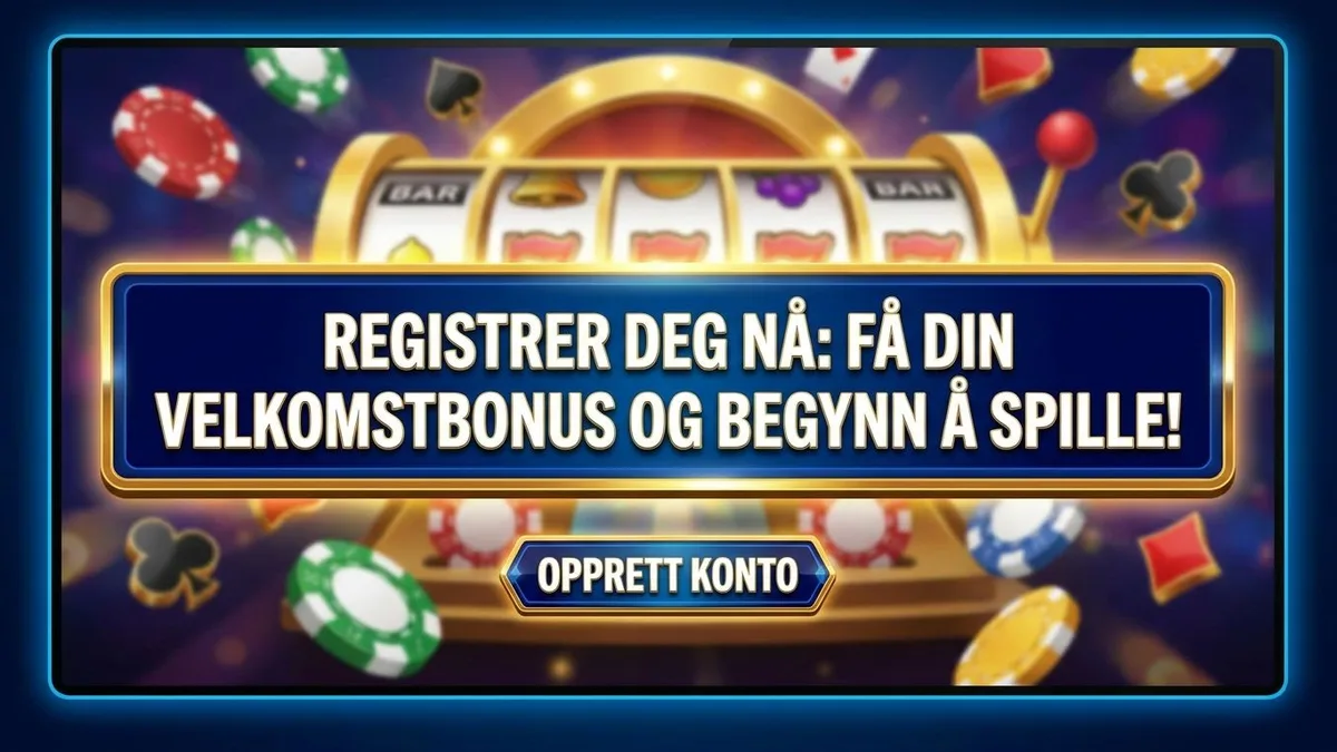Registrer deg med bonus